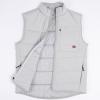 imageMens Range Vest Warmest Wind Resistant Performance Full Zip Vest Insulated with 160 GM Fill Chest Zipper PocketLight Grey