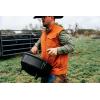 imageMens Winston Vest Wind Resistant CottonPerformance Work Vest FullZip Quilted Interior Lining Snap Front PocketBrick