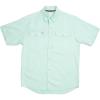 imageMens Short Sleeve Stockyard Button Down Shirt Breathable Performance Work Shirt for Farmers and Ranchers with UPF30Aqua