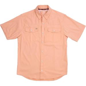 imageMens Short Sleeve Stockyard Button Down Shirt Breathable Performance Work Shirt for Farmers and Ranchers with UPF30Dusty Pink