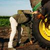 imageAGGear Mens Cultivator Pant Hiking and Outdoor Work Pant with UPF30 and Performance Stretch FabricMoss