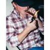 imageMens Long Sleeve Stockyard Button Down Shirt Breathable Performance Work Shirt for Farmers and Ranchers with UPF30Plaidbrick