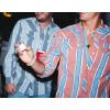 imageMens Long Sleeve Stockyard Button Down Shirt Breathable Performance Work Shirt for Farmers and Ranchers with UPF30Plaidbrick