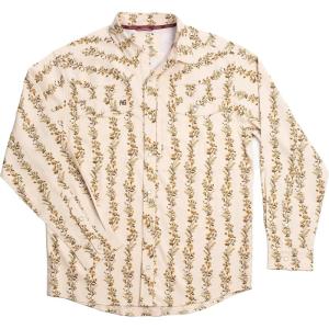 imageMens Long Sleeve Stockyard Button Down Shirt Breathable Performance Work Shirt for Farmers and Ranchers with UPF30High Cottonwheat
