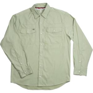 imageMens Long Sleeve Stockyard Button Down Shirt Breathable Performance Work Shirt for Farmers and Ranchers with UPF30Sage