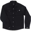imageMens Silo Jacket Wind Resistant Fabric Performance Work Jacket Snap Front Quilted Exterior Chest Snap PocketsBlack
