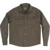 imageMens Silo Jacket Wind Resistant Fabric Performance Work Jacket Snap Front Quilted Exterior Chest Snap PocketsMoss