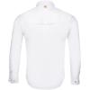 imageAGGEAR Mens Long Sleeve Stockyard Pearl Snap Shirt Breathable ButtonDown Western Shirt for MenWhite