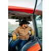 imageAGGEAR Mens Winston Jacket Wind Resistant CottonPerformance Work Jacket FullZip Quilted Lining Snap Front PocketCoffee