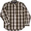 imageAGGEAR Mens Long Sleeve Hay Baler Button Down Shirt Breathable Performance Work Shirt for Farmers and Ranchers with UPF30Plaidmoss