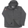 imageAGGEAR Mens F5 Jacket Twill Outside and Soft Inside Stain Wind WaterResistant FullZip Performance CoatIron