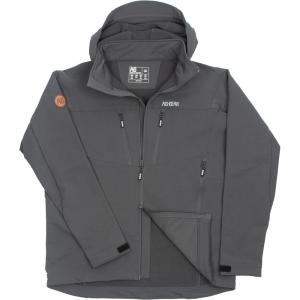 imageAGGEAR Mens F5 Jacket Twill Outside and Soft Inside Stain Wind WaterResistant FullZip Performance CoatIron