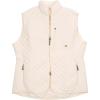 imageAGGEAR Womens Crest Vest Lightweight Wind and WaterResistant Soft Lined FullZip Outdoor PerformanceIvory