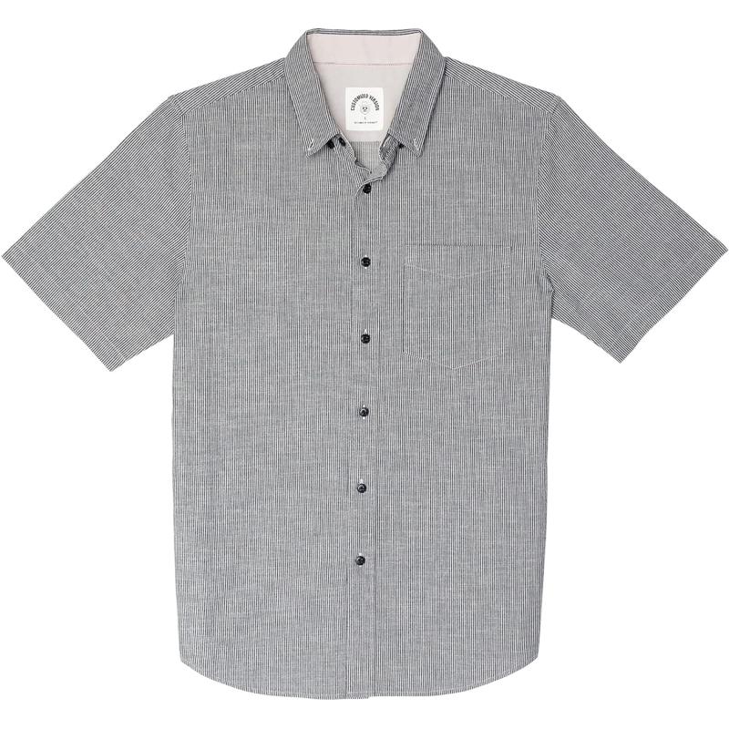 Mannen Korte Mouw Shirts De Office Mens Katoen Shi... - Grandado Mannen Korte Mouw Shirts De Office Mens Katoen Shi... - Grandado