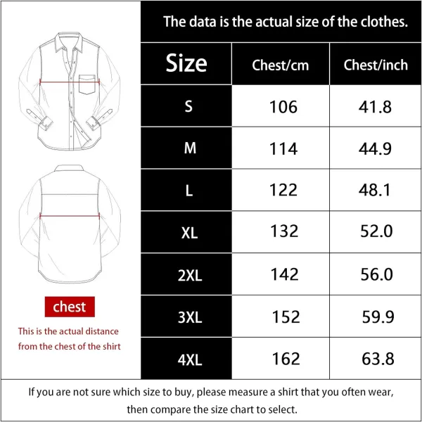 Dubinik® Flannel Shirt for Men Western Cowboy Pearl Snap Shirts for Men Long Sleeve Vintage Buttons Down Plaid Shirt