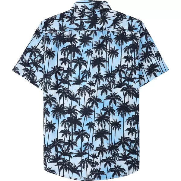 Dubinik® Hawaiian Shirt for Men Tropical Beach Shirt Mens Short Sleeve Button Down Shirts Aloha Shirt Print Casual Cool