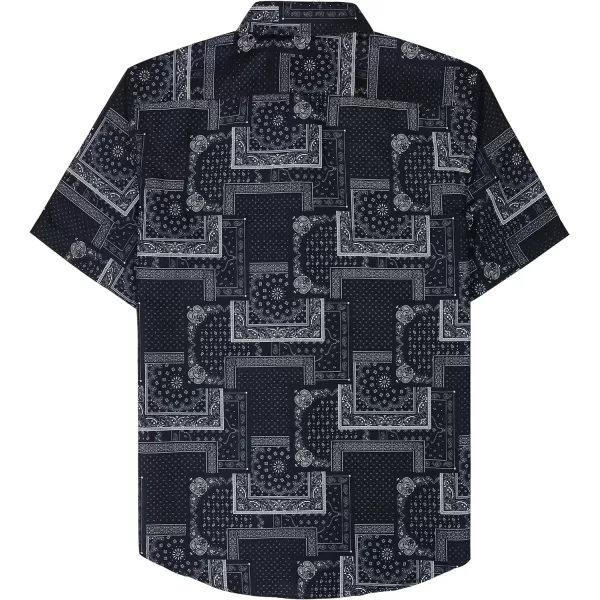 Dubinik® Hawaiian Shirt for Men Tropical Beach Shirt Mens Short Sleeve Button Down Shirts Aloha Shirt Print Casual Cool