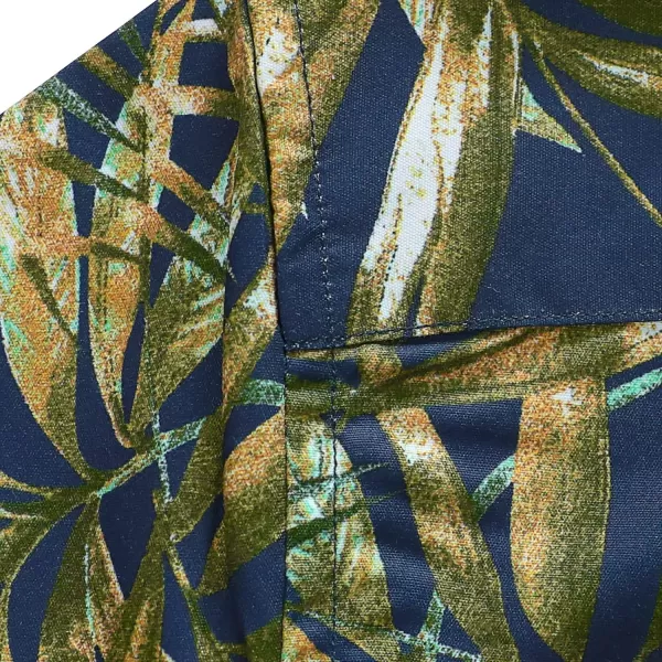 Dubinik® Hawaiian Shirt for Men Tropical Beach Shirt Mens Short Sleeve Button Down Shirts Aloha Shirt Print Casual Cool