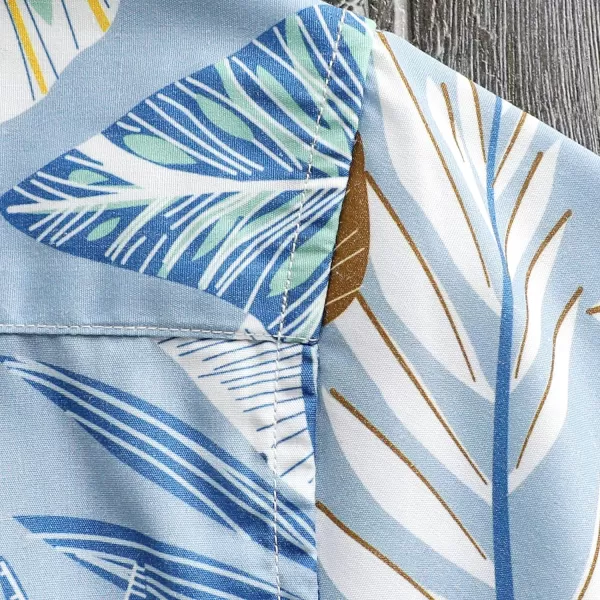 Dubinik® Hawaiian Shirt for Men Tropical Beach Shirt Mens Short Sleeve Button Down Shirts Aloha Shirt Print Casual Cool