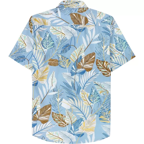 Dubinik® Hawaiian Shirt for Men Tropical Beach Shirt Mens Short Sleeve Button Down Shirts Aloha Shirt Print Casual Cool