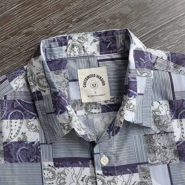 Dubinik® Hawaiian Shirt for Men Tropical Beach Shirt Mens Short Sleeve Button Down Shirts Aloha Shirt Print Casual Cool