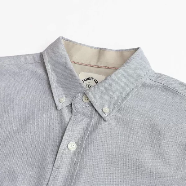 Dubinik® Mens Button Down Short Sleeve Shirt 100% Cotton Plaid Casual Oxford Shirts with Pocket