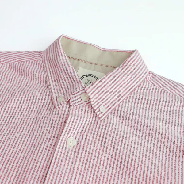 Dubinik® Mens Button Down Short Sleeve Shirt 100% Cotton Plaid Casual Oxford Shirts with Pocket