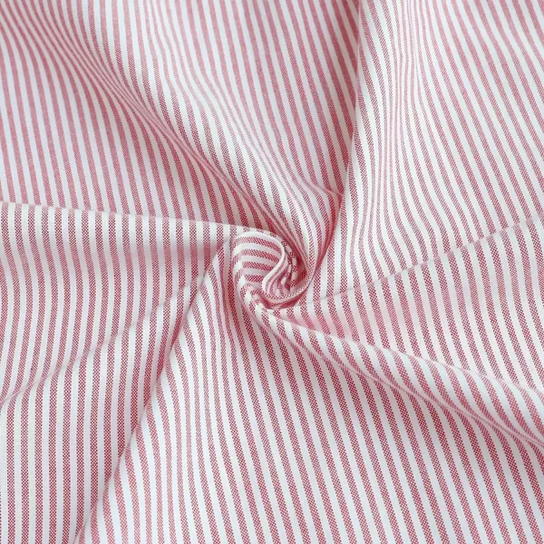 Dubinik® Mens Button Down Short Sleeve Shirt 100% Cotton Plaid Casual Oxford Shirts with Pocket