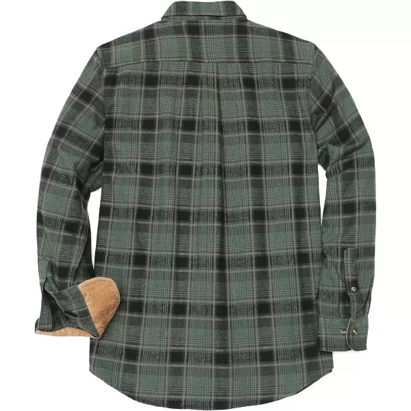 Dubinik® Mens Flannel Shirts Long Sleeve Flannel Shirt for Men Casual Button Down Brushed 100% Cotton Shirt