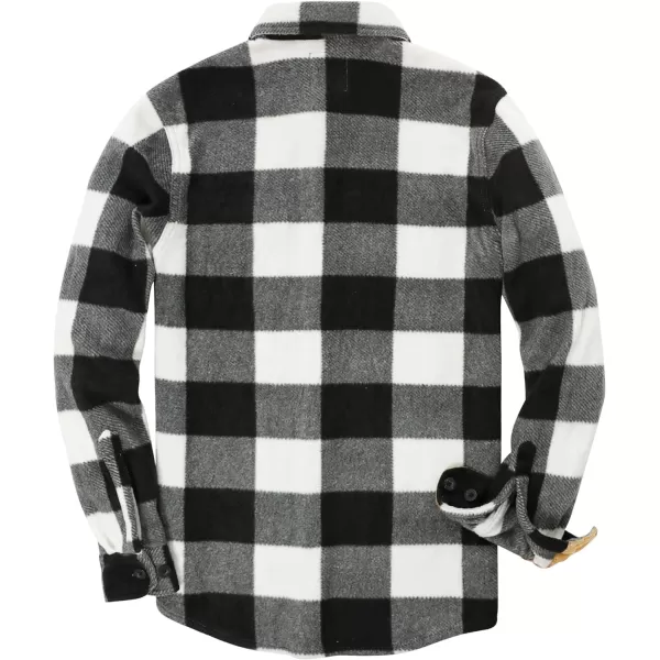 Dubinik® Mens Flannel Shirts Long Sleeve Flannel Shirt for Men Casual Button Down Brushed 100% Cotton Shirt