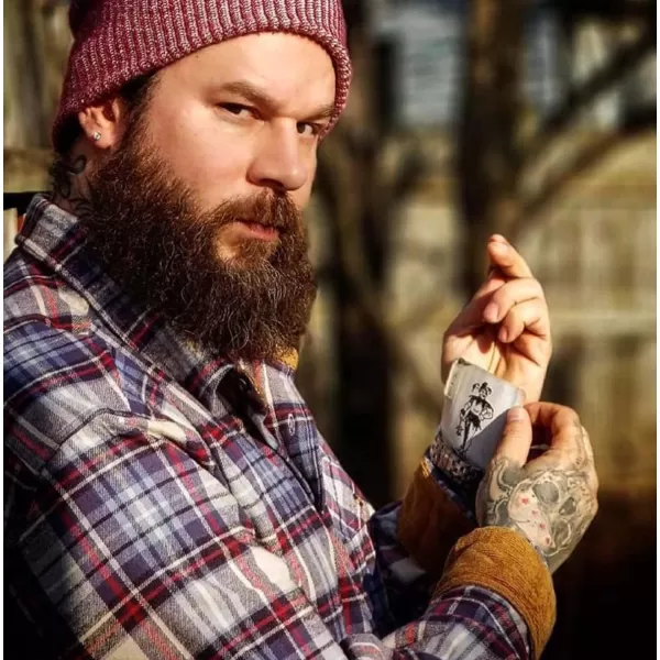 Dubinik® Mens Flannel Shirts Long Sleeve Flannel Shirt for Men Casual Button Down Brushed 100% Cotton Shirt