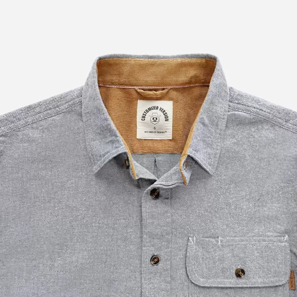 Dubinik® Mens Flannel Shirts Long Sleeve Flannel Shirt for Men Casual Button Down Brushed 100% Cotton Shirt