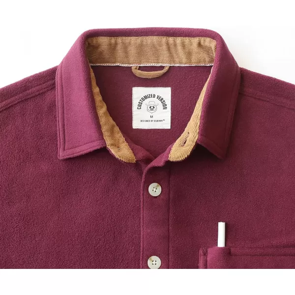 Dubinik® Mens Flannel Shirts Long Sleeve Flannel Shirt for Men Casual Button Down Brushed 100% Cotton Shirt
