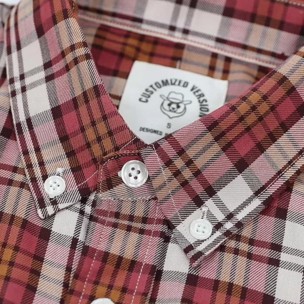 Dubinik® Mens Short Sleeve Button Down Mens Button Up Short Sleeve Two Pockets Soft Vintage Regular Fit Mens Casual Shirts