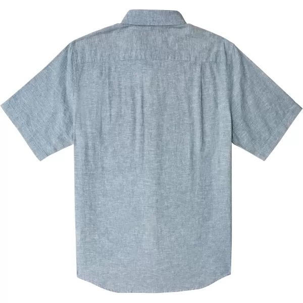 Dubinik® Mens Short Sleeve Button Down Shirts 100% Cotton Plaid Men's Casual Button-Down Shirts with Pocket