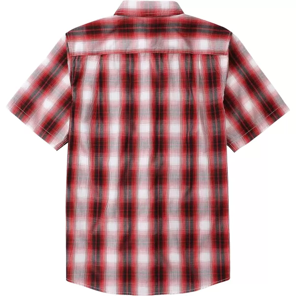 Dubinik® Mens Short Sleeve Button Down Shirts Summer Vintage Short Sleeve Button Down Men Lightweight Men's Casual Shirts