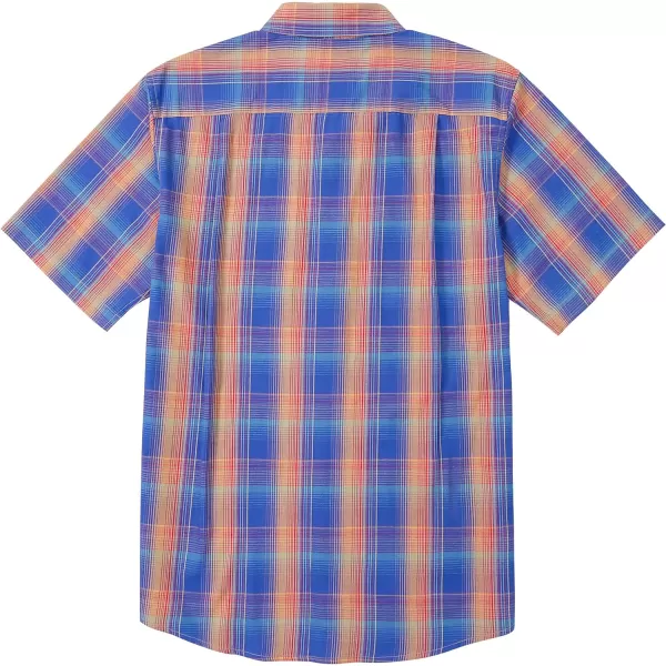 Dubinik® Mens Short Sleeve Button Down Shirts Summer Vintage Short Sleeve Button Down Men Lightweight Men's Casual Shirts