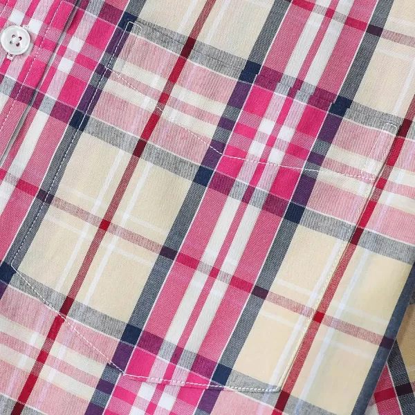 Dubinik® Mens Short Sleeve Button Down Shirts Summer Vintage Short Sleeve Button Down Men Lightweight Men's Casual Shirts