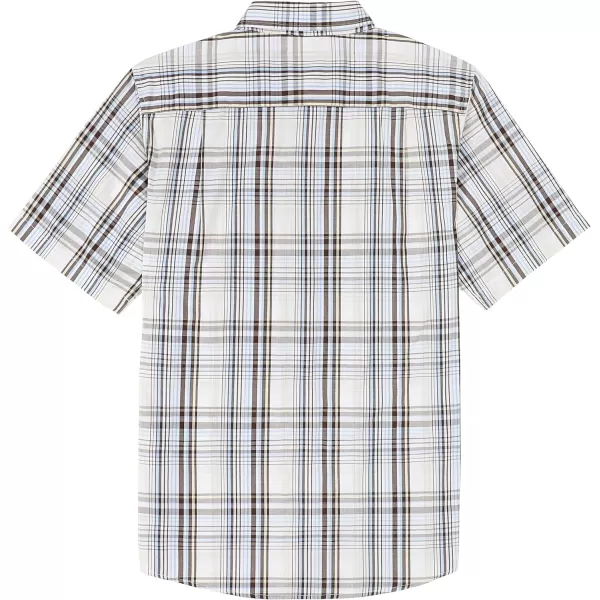 Dubinik® Mens Short Sleeve Button Down Shirts Summer Vintage Short Sleeve Button Down Men Lightweight Men's Casual Shirts
