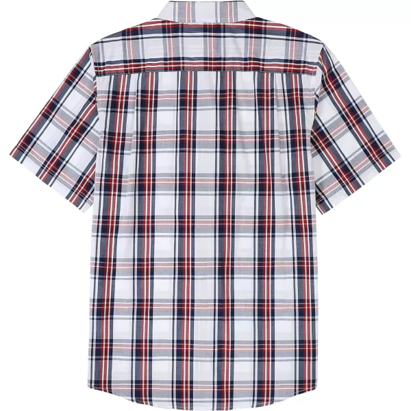 Dubinik® Mens Short Sleeve Button Down Shirts Summer Vintage Short Sleeve Button Down Men Lightweight Men's Casual Shirts