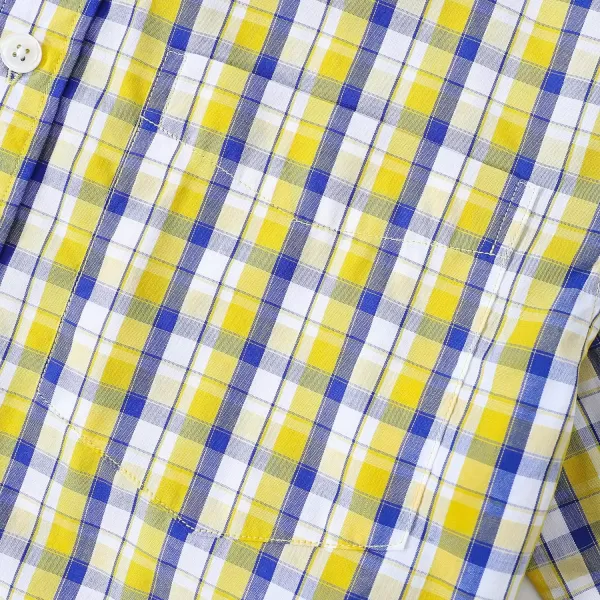 Dubinik® Mens Short Sleeve Button Down Shirts Summer Vintage Short Sleeve Button Down Men Lightweight Men's Casual Shirts