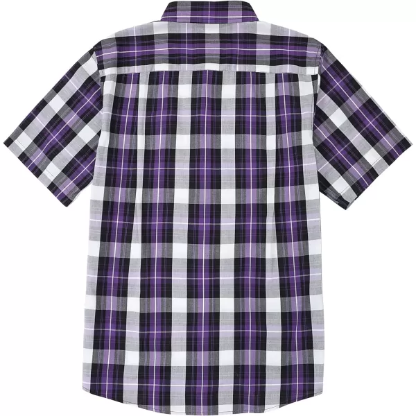 Dubinik® Mens Short Sleeve Button Down Shirts Summer Vintage Short Sleeve Button Down Men Lightweight Men's Casual Shirts