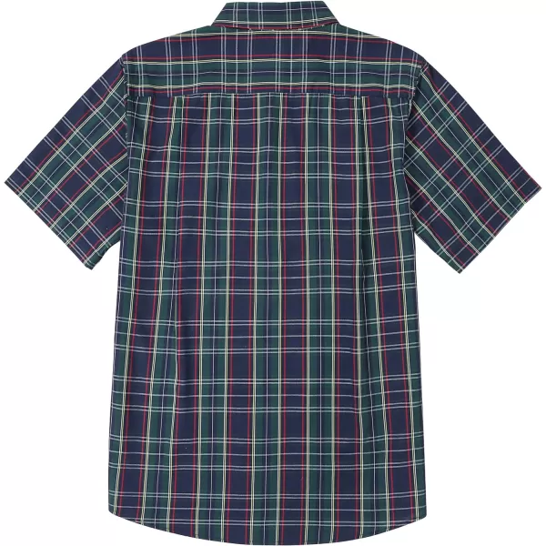 Dubinik® Mens Short Sleeve Button Down Shirts Summer Vintage Short Sleeve Button Down Men Lightweight Men's Casual Shirts