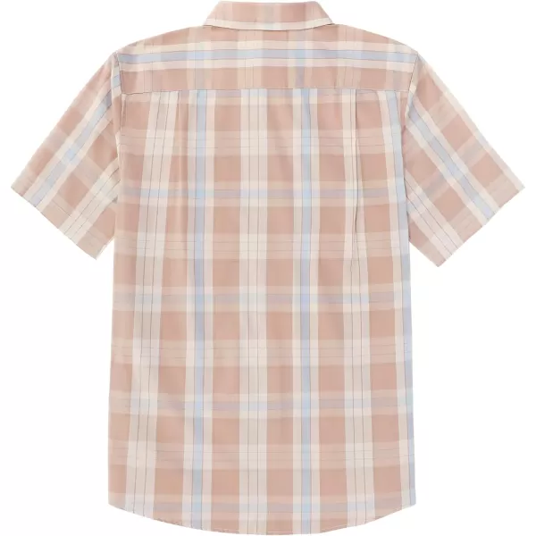 Dubinik® Mens Short Sleeve Button Down Shirts Summer Vintage Short Sleeve Button Down Men Lightweight Men's Casual Shirts