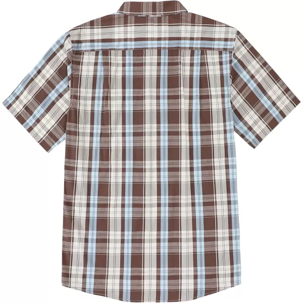 Dubinik® Mens Short Sleeve Button Down Shirts Summer Vintage Short Sleeve Button Down Men Lightweight Men's Casual Shirts