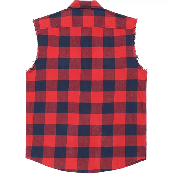 Dubinik® Men's Sleeveless Denim Shirt Button Down Cowboy Lightweight Jean Vest