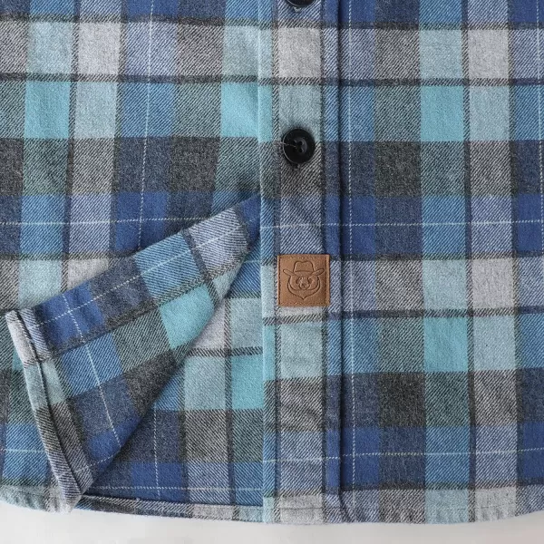 Dubinik®Mens Flannel Shirts Long Sleeve Flannel Shirt for Men Warm Casual Soft Cotton Button Down Plaid Mens Flannel Shirt