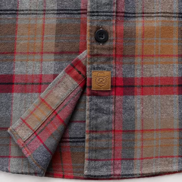 Dubinik®Mens Flannel Shirts Long Sleeve Flannel Shirt for Men Warm Casual Soft Cotton Button Down Plaid Mens Flannel Shirt