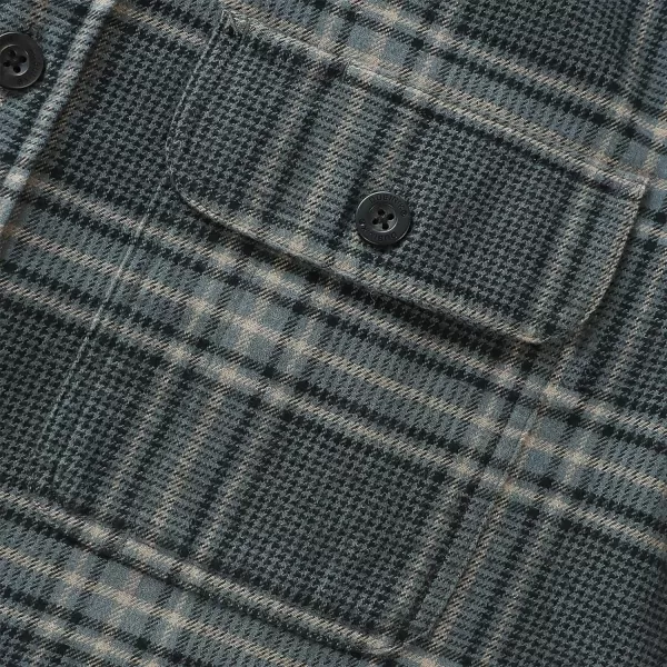 Dubinik®Mens Flannel Shirts Long Sleeve Flannel Shirt for Men Warm Casual Soft Cotton Button Down Plaid Mens Flannel Shirt