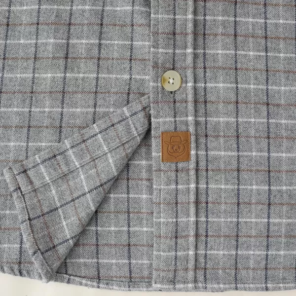 Dubinik®Mens Flannel Shirts Long Sleeve Flannel Shirt for Men Warm Casual Soft Cotton Button Down Plaid Mens Flannel Shirt